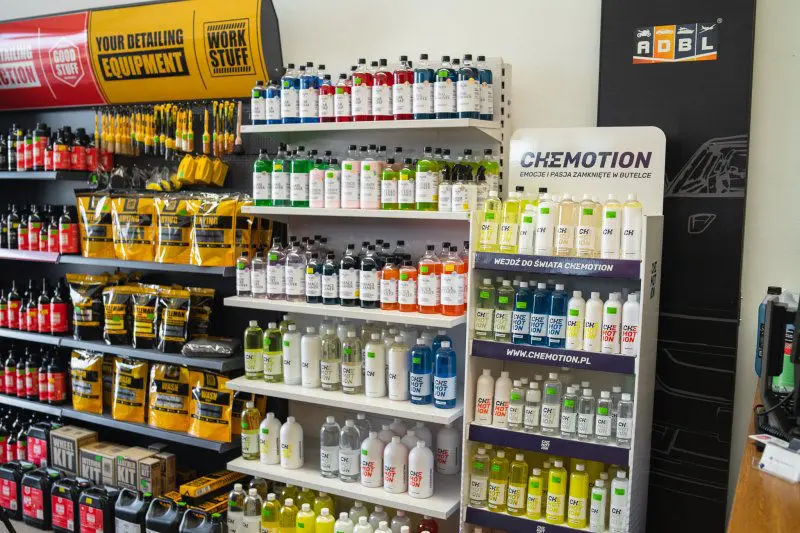 Sklep z kosmetykami detailingowymi
