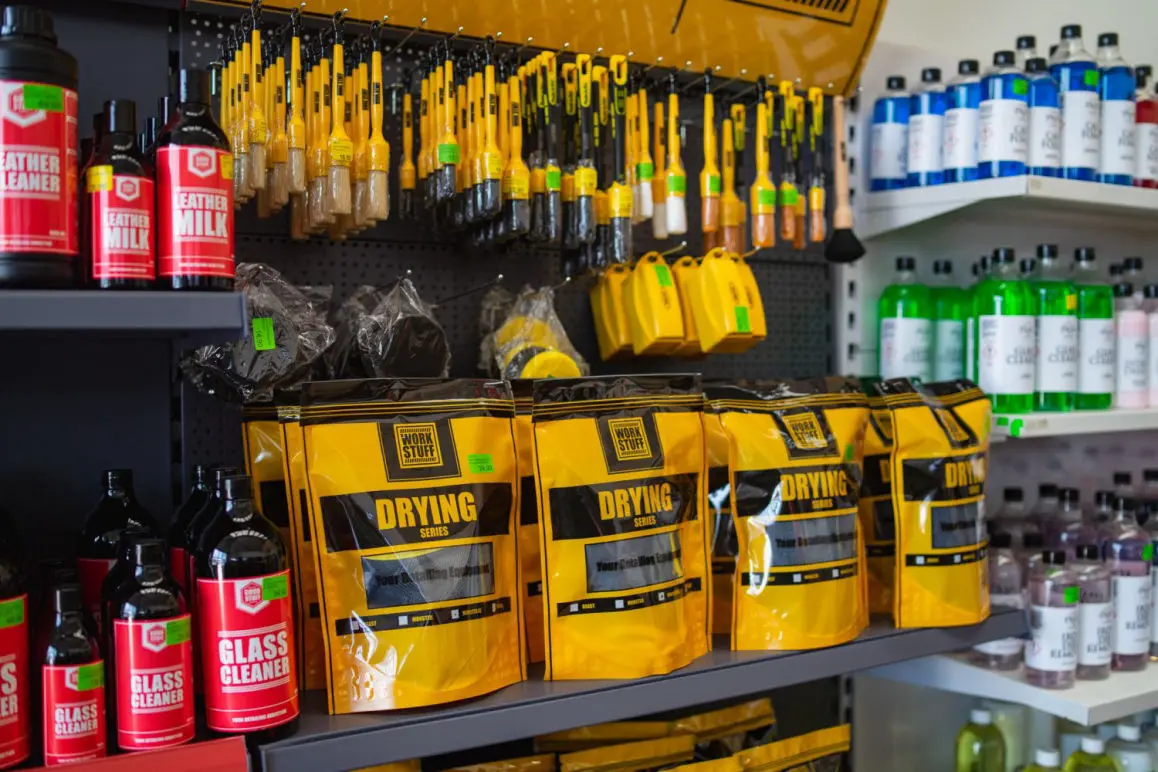 Sklep z kosmetykami detailingowymi