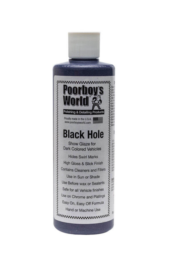 Poorboy’s Black Hole Glaze 473ml Politura do ciemnych lakierów