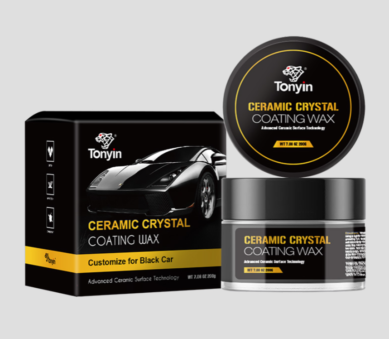 Tonyin Ceramic Crystal Black Coating Wax 200g Ceramiczny wosk samochodowy do ciemnych kolorów