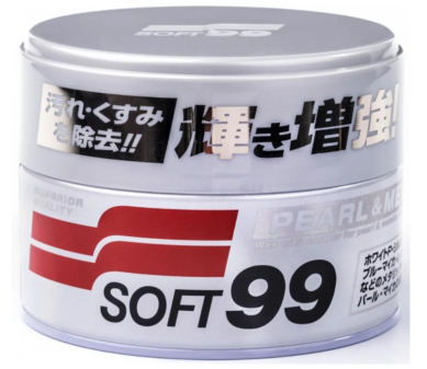 Soft99 Pearl & Metallic Wax Wosk do jasnych koloró