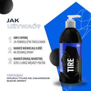 Gyeon Q2 Tire 500ml – Dressing do opon z kwarcem