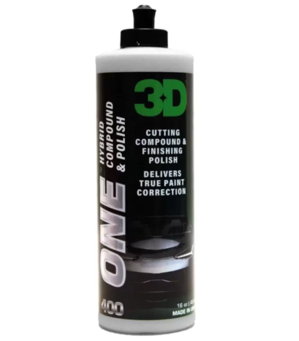 3D One Hybrid 473ml Jednoetapowa pasta polerska