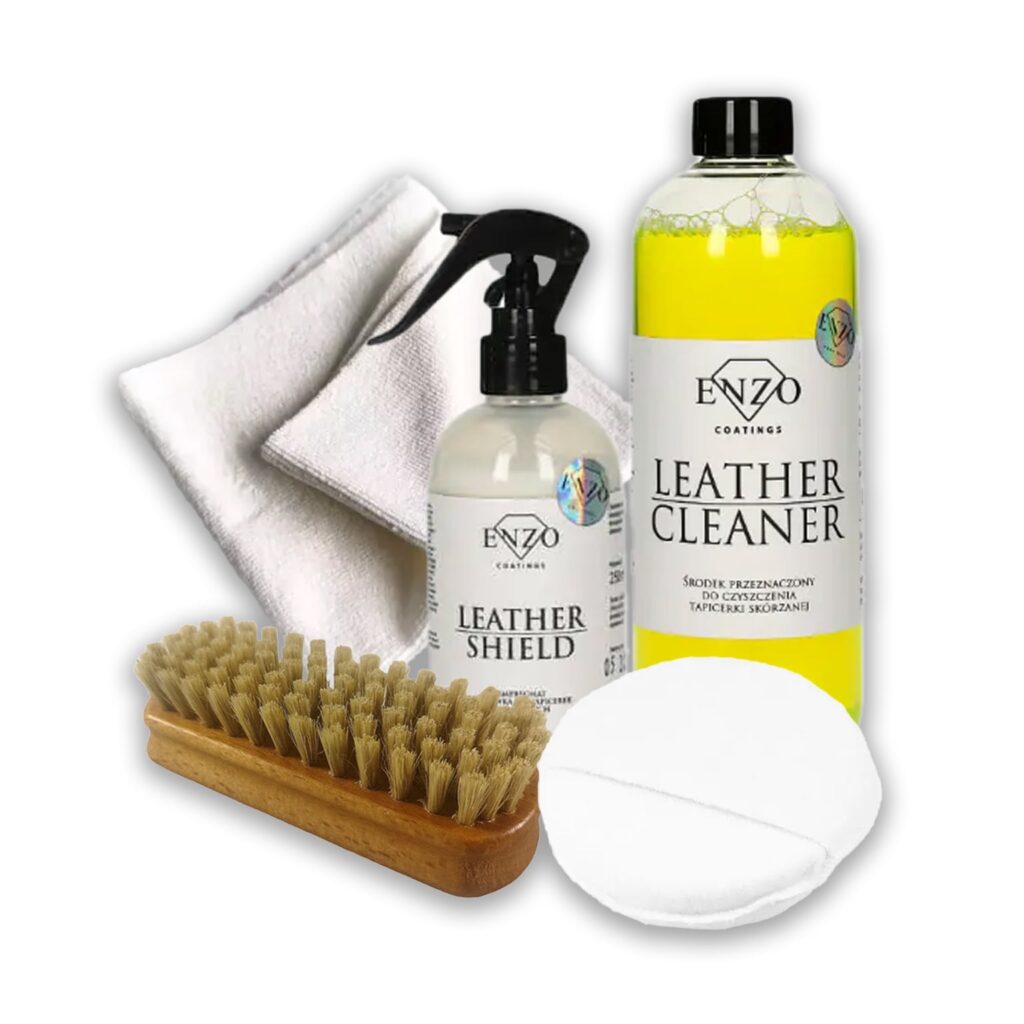 Zestaw do czyszczenia i impregnacji skóry Enzo